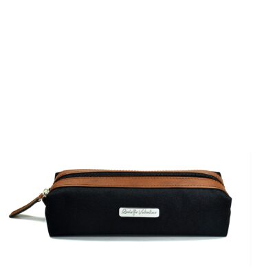 Alternative view of Cartuchera CH020 Lino Negro / Africa Habano