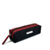 Cartuchera CH020 Lino Negro / Rojo Sienna