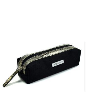 Cartuchera CH020 Lino Negro / Silver Dragon