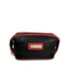 Portacosmetico PC002 Negro Napa/Rojo