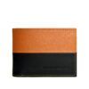 Billetera de caballero BIFOLD BC619 Negro/Camel
