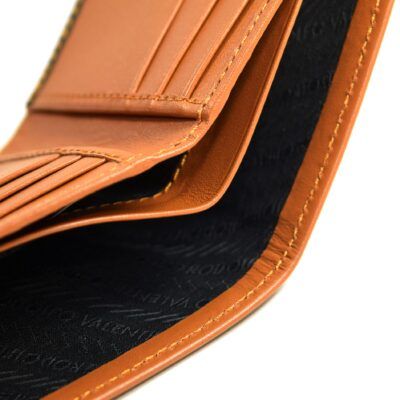 Billetera de caballero BIFOLD BC619 Negro/Camel - Imagen 4