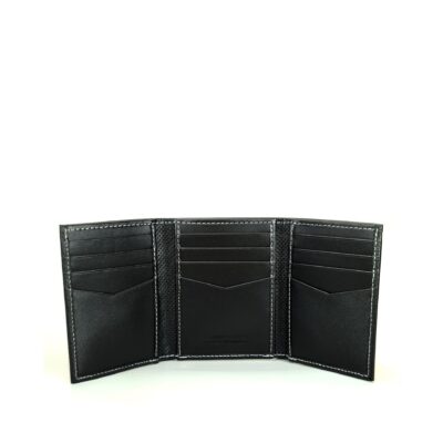 Alternative view of Billetera de caballero Trifold BC110A Negro Silver