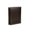 Billetera de caballero Trifold BC108 Cobre/Vino