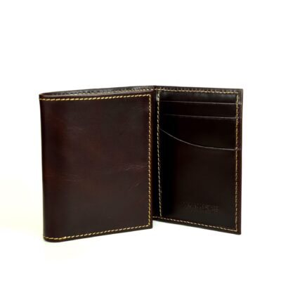 Alternative view of Billetera de caballero Trifold BC108 Cobre/Vino