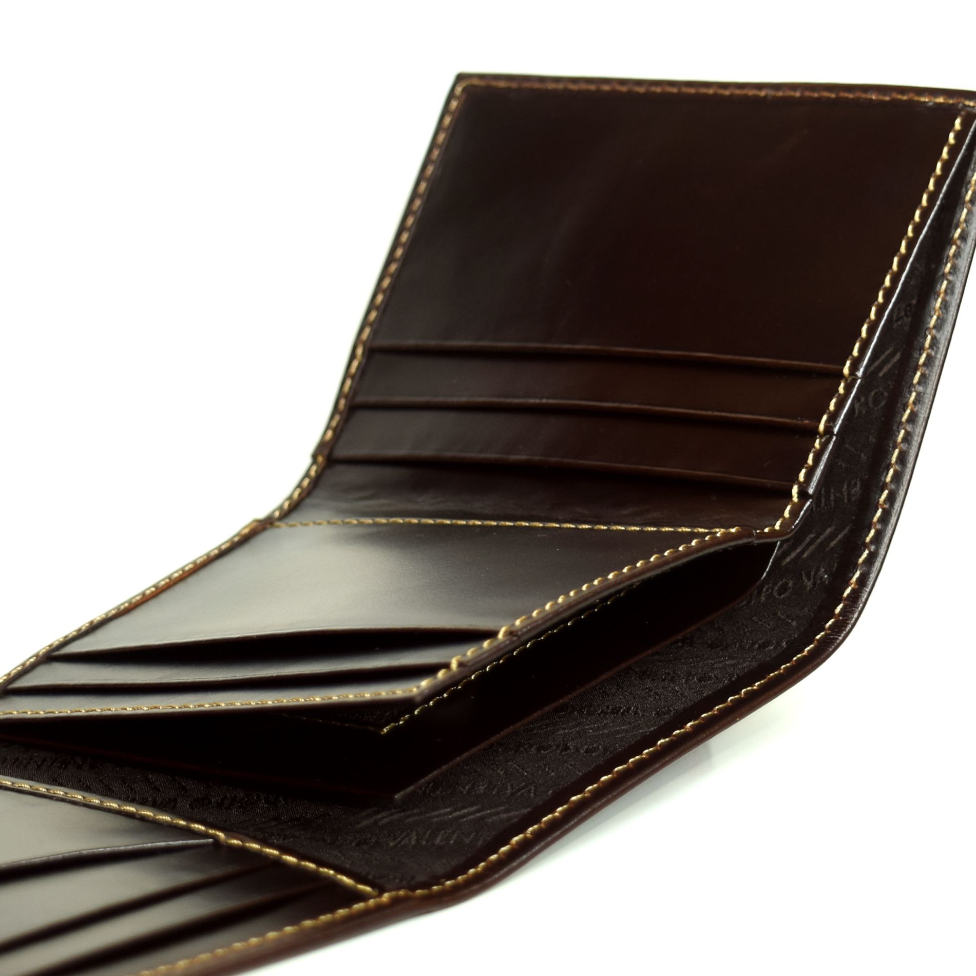 Billetera de caballero Trifold BC108 Cobre/Vino - Imagen 4