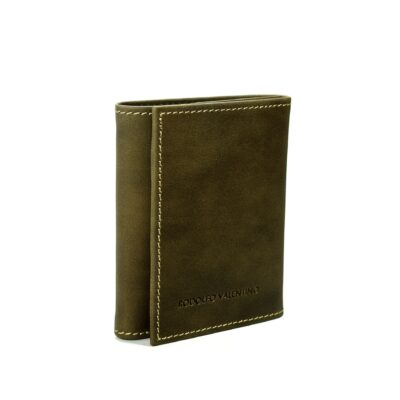 Billetera de caballero Trifold BC108 Talco Marrón Oscuro