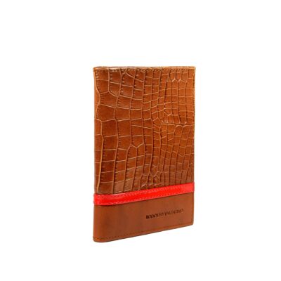 Alternative view of Portapasaporte PP002 África Habano/Rojo Richato/Caimán Habano