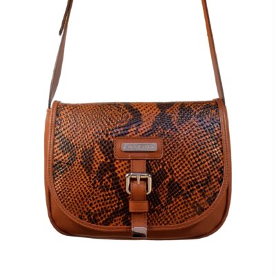 Cartera Crossbag CA500 Habano Napa / Cobra Tostado