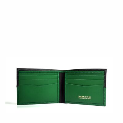 Alternative view of Billetera de caballero BIFOLD BC619 Moro Espuma/Verde