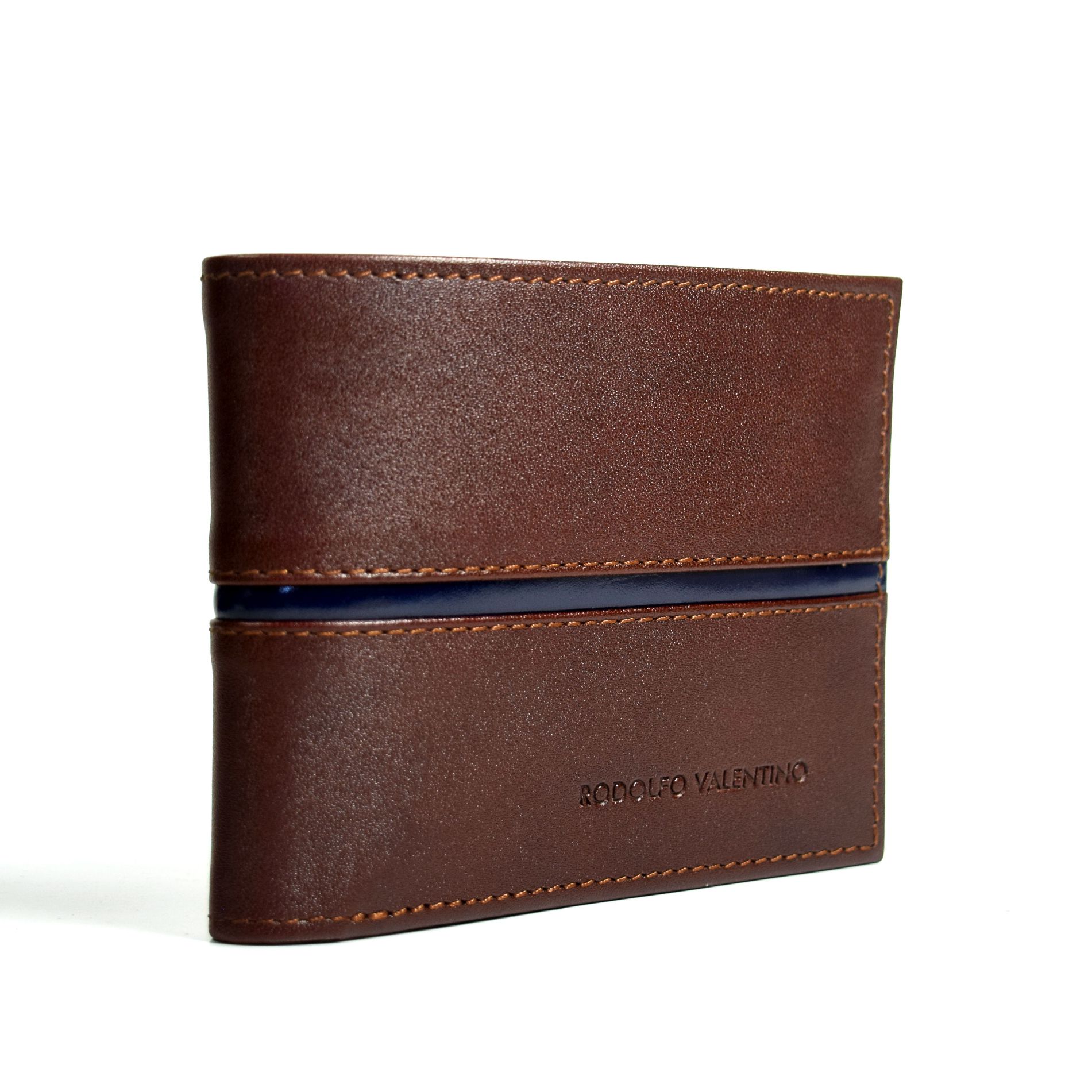 Billetera de caballero BC502 TRIFOLD Africa Apache/Richatto Azul - Imagen 4