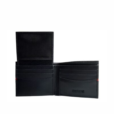Alternative view of Billetera de caballero BC502 TRIFOLD Negro/Richatto Rojo