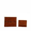 [PACK] Billetera de caballero TRIFOLD BC502 África Habano/Cobra Tostado y Sencillero de bolsillo SE101B África Habano
