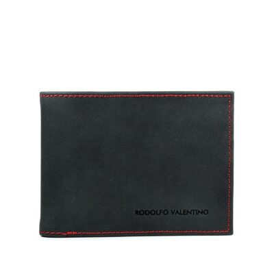 Billetera de caballero BIFOLD BC619 Talco Negro