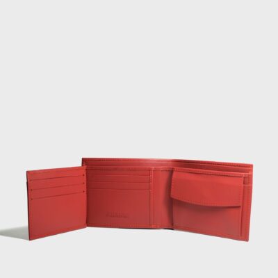 Billetera de caballero GRAND BC106B Rojo - Imagen 3
