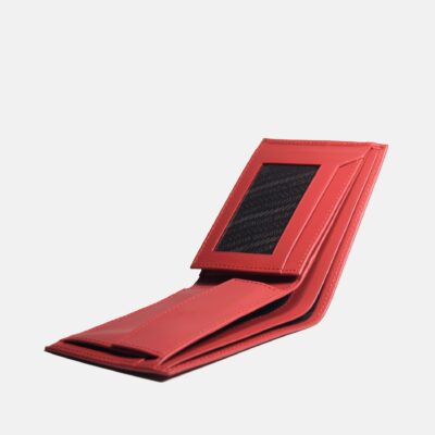 Billetera de caballero GRAND BC106B Rojo - Imagen 4