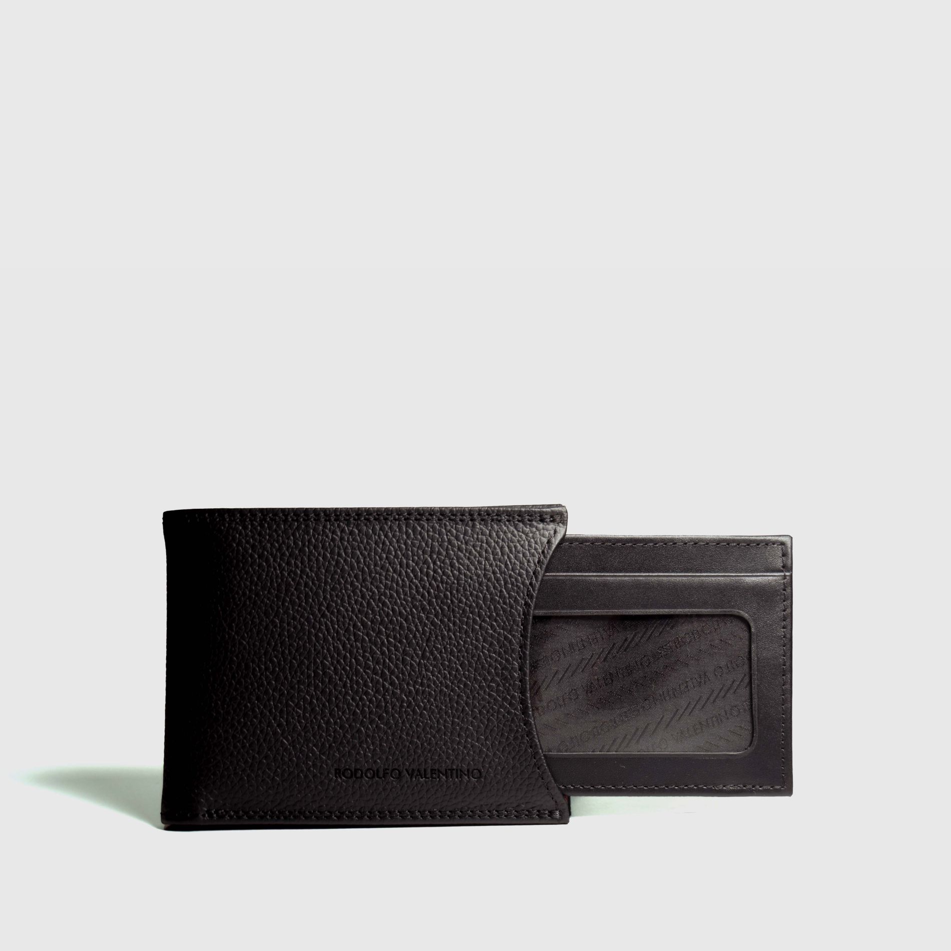 Billetera de caballero GRAND BC216 Miniflother Negro/Rojo - Imagen 2