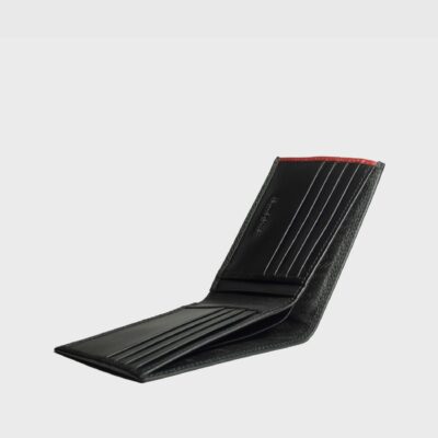 Billetera de caballero GRAND BC216 Miniflother Negro/Rojo - Imagen 4